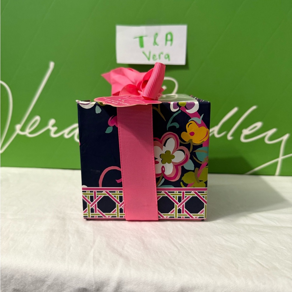 NWT Vera Bradley Ribbons Take Note Cube Retired Pattern🦋 - Picture 3 of 7